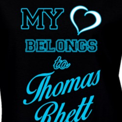 Thomas Rhett My Heart Belongs To Thomas Rhett Fan T shirt 25087886