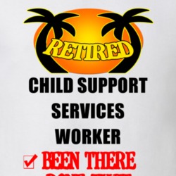 Child Support Services Worker Retired Been There Done That T shirt 26052025