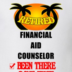 Financial Aid Counselor Retired Been There Done That T shirt 26052188
