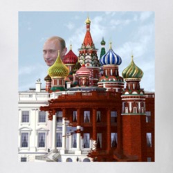 White House Becomes The Kremlin Putin Winks Parody T shirt 30454106