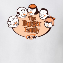 A And W The Burger Family Popular Fast Food Restaurant T shirt 31426441