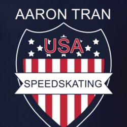 Aaron Tran Speedskating Pyeongchang Usa Sports Fan T Shirt 33433725