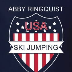 Abby Ringquist Ski Jumping Pyeongchang Usa Sports Fan T Shirt 33433726
