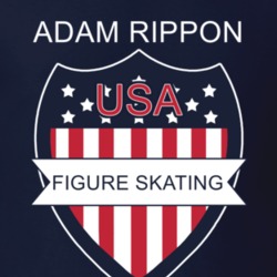 Adam Rippon Figure Skating Pyeongchang Usa Sports Fan T Shirt 33433727