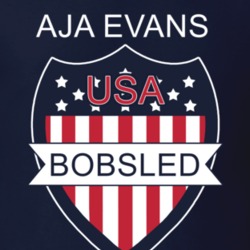 Aja Evans Bobsled Pyeongchang Usa Sports Fan T Shirt 33433731
