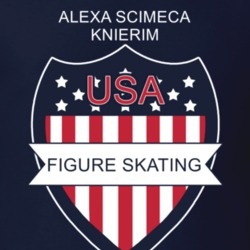 Alexa Scimeca Knierim Figure Skating Pyeongchang Usa Sports Fan T Shirt 33433737