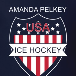Amanda Pelkey Ice Hockey Pyeongchang Usa Sports Fan T Shirt 33433747