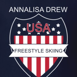 Annalisa Drew Freestyle Skiing Pyeongchang Usa Sports Fan T Shirt 33433754