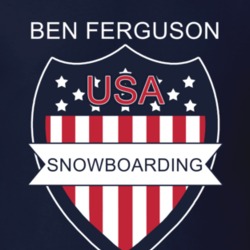 Ben Ferguson Snowboarding Pyeongchang Usa Sports Fan T Shirt 33433763