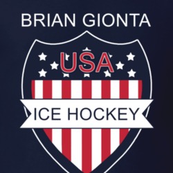 Brian Gionta Ice Hockey Pyeongchang Usa Sports Fan T Shirt 33433776