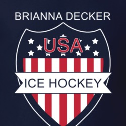 Brianna Decker Ice Hockey Pyeongchang Usa Sports Fan T Shirt 33433780