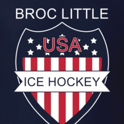Broc Little Ice Hockey Pyeongchang Usa Sports Fan T Shirt 33433785