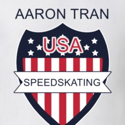 Aaron Tran Speedskating Pyeongchang Usa Athletes Sports Fan T Shirt 33474193