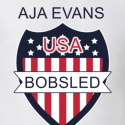 Aja Evans Bobsled Pyeongchang Usa Athletes Sports Fan T Shirt 33474197