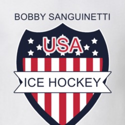 Bobby Sanguinetti Ice Hockey Pyeongchang Usa Athletes Sports Fan T Shirt 33474227