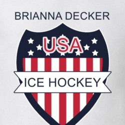 Brianna Decker Ice Hockey Pyeongchang Usa Athletes Sports Fan T Shirt 33474237
