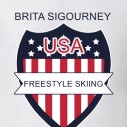 Brita Sigourney Freestyle Skiing Pyeongchang Usa Athletes Sports Fan T Shirt 33474238