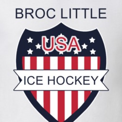 Broc Little Ice Hockey Pyeongchang Usa Athletes Sports Fan T Shirt 33474240