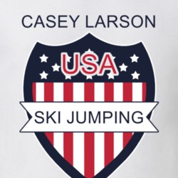 Casey Larson Ski Jumping Pyeongchang Usa Athletes Sports Fan T Shirt 33474251
