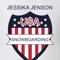 Jessika Jenson Snowboarding Pyeongchang Usa Athletes Sports Fan T Shirt 33474329