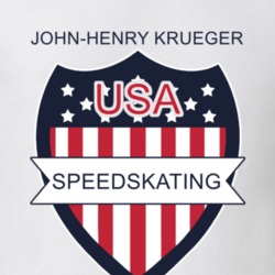 John-henry Krueger Speedskating Pyeongchang Usa Athletes Sports Fan T Shirt 33474343