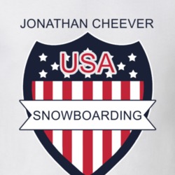 Jonathan Cheever Snowboarding Pyeongchang Usa Athletes Sports Fan T Shirt 33474344