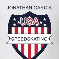 Jonathan Garcia Speedskating Pyeongchang Usa Athletes Sports Fan T Shirt 33474345