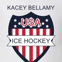 Kacey Bellamy Ice Hockey Pyeongchang Usa Athletes Sports Fan T Shirt 33474355