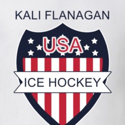 Kali Flanagan Ice Hockey Pyeongchang Usa Athletes Sports Fan T Shirt 33474358
