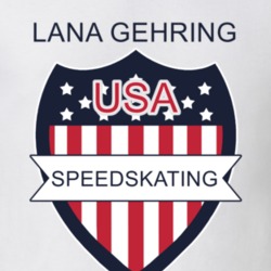 Lana Gehring Speedskating Pyeongchang Usa Athletes Sports Fan T Shirt 33474374