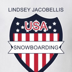Lindsey Jacobellis Snowboarding Pyeongchang Usa Athletes Sports Fan T Shirt 33474381