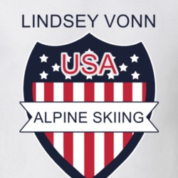 Lindsey Vonn Alpine Skiing Pyeongchang Usa Athletes Sports Fan T Shirt 33474383