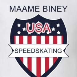 Maame Biney Speedskating Pyeongchang Usa Athletes Sports Fan T Shirt 33474386