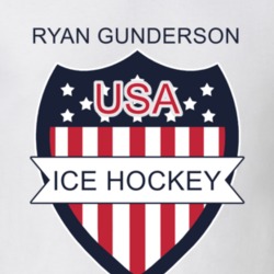 Ryan Gunderson Ice Hockey Pyeongchang Usa Athletes Sports Fan T Shirt 33474453