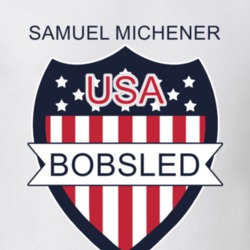 Samuel Michener Bobsled Pyeongchang Usa Athletes Sports Fan T Shirt 33474463