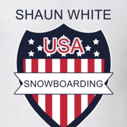 Shaun White Snowboarding Pyeongchang Usa Athletes Sports Fan T Shirt 33474470