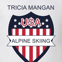 Tricia Mangan Alpine Skiing Pyeongchang Usa Athletes Sports Fan T Shirt 33474496
