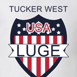 Tucker West Luge Pyeongchang Usa Athletes Sports Fan T Shirt 33474500
