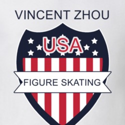 Vincent Zhou Figure Skating Pyeongchang Usa Athletes Sports Fan T Shirt 33474503