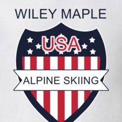 Wiley Maple Alpine Skiing Pyeongchang Usa Athletes Sports Fan T Shirt 33474505