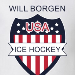 Will Borgen Ice Hockey Pyeongchang Usa Athletes Sports Fan T Shirt 33474506