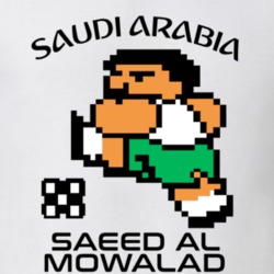 Saeed Al Mowalad Tecmo Soccer Saudi Arabia World Cup Favorite Player T Shirt 34230029