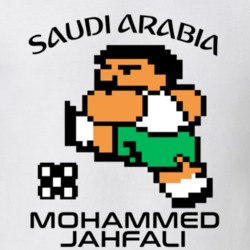 Mohammed Jahfali Tecmo Soccer Saudi Arabia World Cup Favorite Player T Shirt 34230033