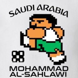 Mohammad Al-sahlawi Tecmo Soccer Saudi Arabia World Cup Favorite Player T Shirt 34230054