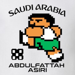 Abdulfattah Asiri Tecmo Soccer Saudi Arabia World Cup Favorite Player T Shirt 34230103