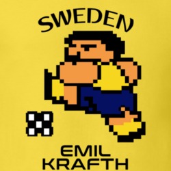 Emil Krafth Tecmo Soccer Sweden World Cup Favorite Player T Shirt 34257216