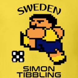 Simon Tibbling Tecmo Soccer Sweden World Cup Favorite Player T Shirt 34257246