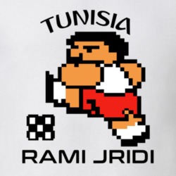 Rami Jridi Tecmo Soccer Tunisia World Cup Favorite Player T Shirt 34267932