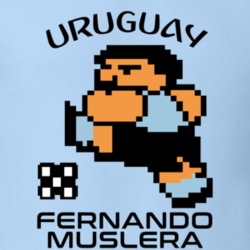 Fernando Muslera Tecmo Soccer Uruguay World Cup Favorite Player T Shirt 34273117