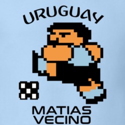 Matias Vecino Tecmo Soccer Uruguay World Cup Favorite Player T Shirt 34273129